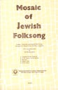 Mosaic Of Jewish Folksongs SATB choral sheet music cover